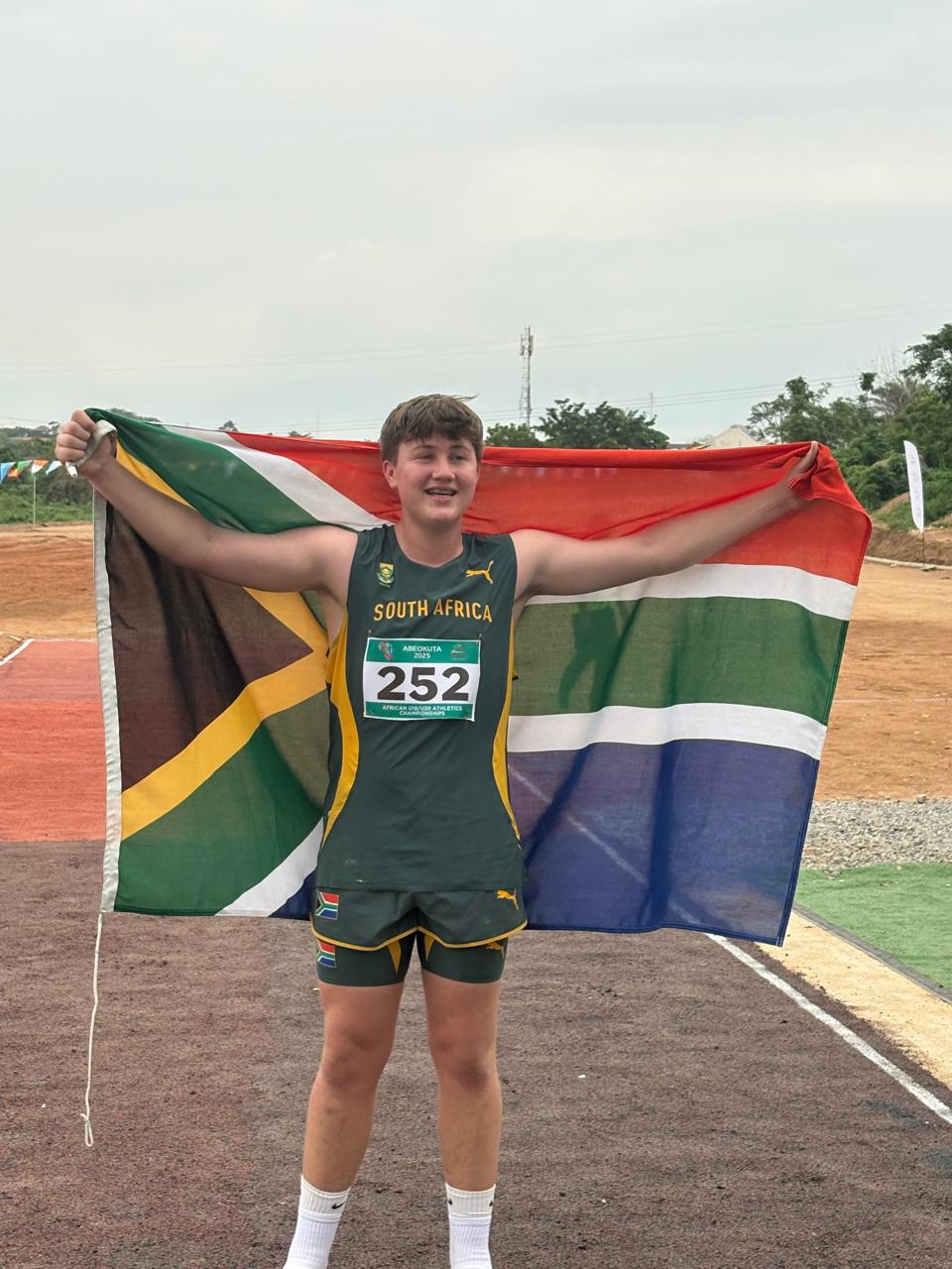 Jacobus U18 Javelin 🥇